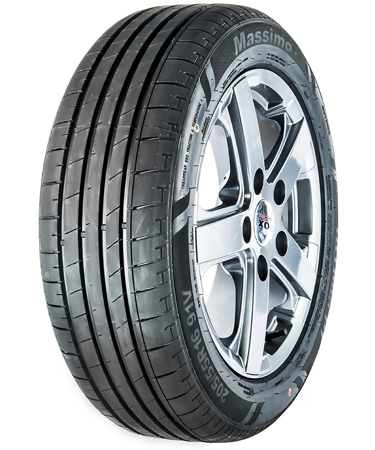 Шина с диском в сборе Massimo OTTIMA PLUS 185/65 R15 88H + Magnetto 15010 S AM Silver 4*100 6xR15 ET37 DIA60.1 в KOLOBOX